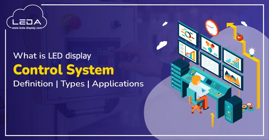 Comparison of synchronous and asynchronous LED control systems, showcasing real-time and static display applications.