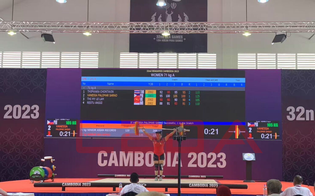 LEDA rental LED display operating at the 2023 Cambodia Southeast Asian Games