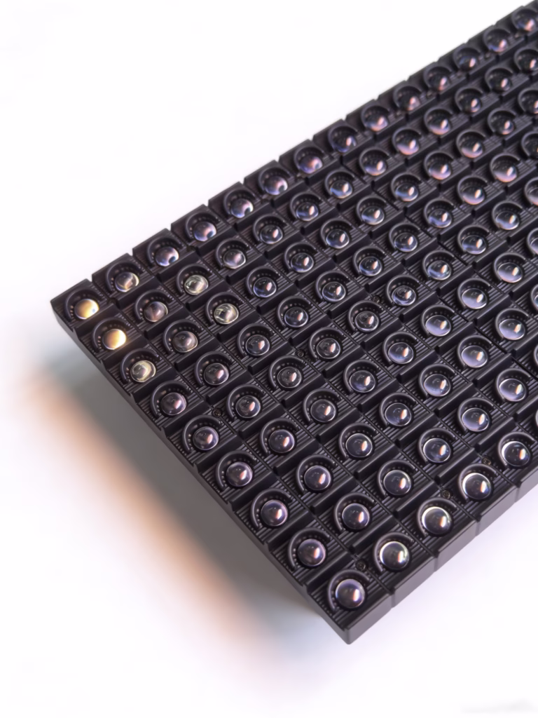 motorway Variable Message Sign -VMS lens